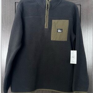 Hurley Black Textured Pullover